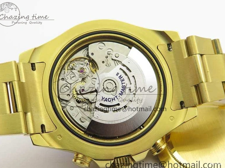 MiroTime 0303 YachtMaster II 116688 YG JF 1:1 Best Edition White Dial Blue Ceramic Bezel On YG Bracelet A Cozy 3577